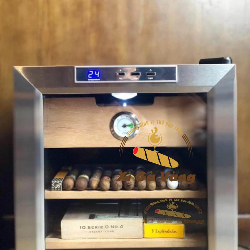 Tủ đựng xì gà Klarstein có thiết kế nhỏ gọn